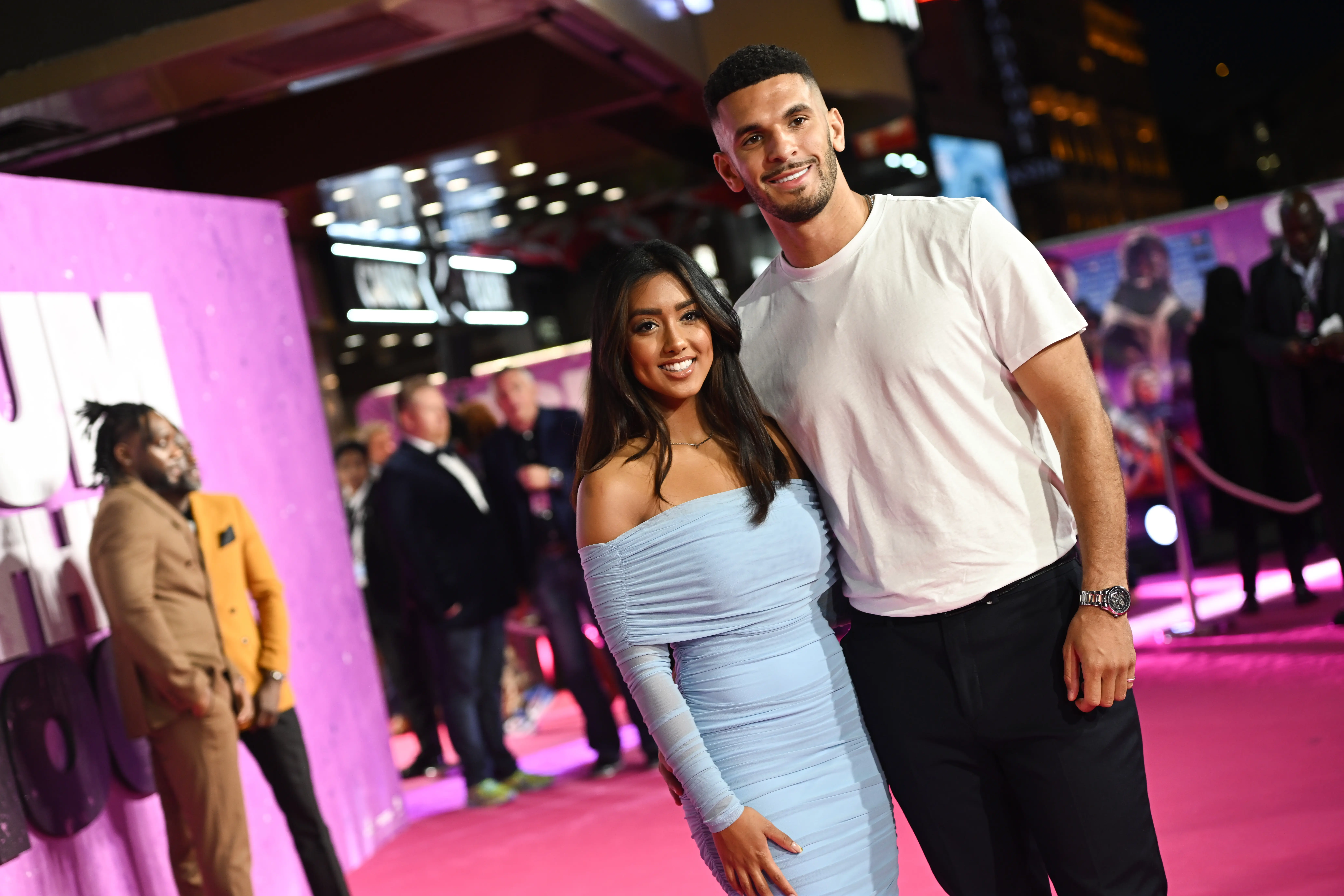 Sanam Harrinanan and Kai Fagan (Image via Getty)