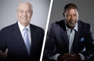 Icons old (Bill Kurtis) and newer (Dennis Haysbert) host A&E's two new true-crime revivals.
