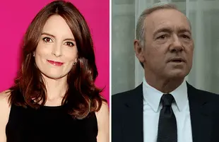 Tina Fey and Kevin Spacey (Photos: Netflix)