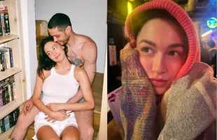 Pete Davidson and Elsie Hewitt Expecting First Child Together (Image via Instagram / @elsie)