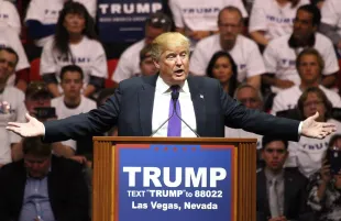 Donald Trump in 2016 (Image via Everett Collection)