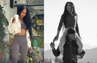 Meagan Good and Jonathan Majors (Photo: Instagram/@meagangood)