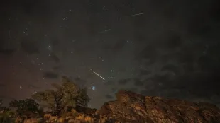 Perseid meteor shower © NASA