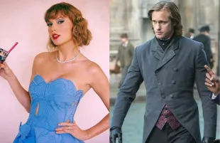 Alexander Skarsgård reacts to rumors that Taylor Swift’s “Wildest Dreams” is about him.