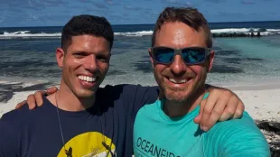 Brendan and Chris from All the Sharks (Image via Instagram @shark_docs)