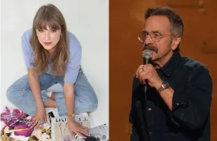 Taylor Swift and Marc Maron (Photo: Instagram/@taylorswift and @HBO Max)