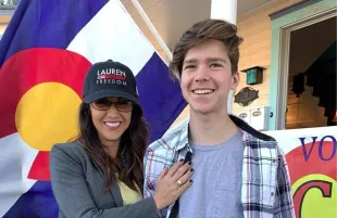 Lauren Boebert with Tyler (Photo: Instagram/@laurenboebert)