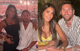 Lionel Messi and Antonela Roccuzzo (Photo: Instagram/@antonelaroccuzzo)