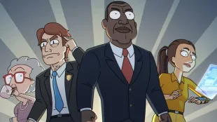 President Curtis in The Rick and Morty series (Image via X/@RickandMorty)