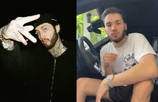 Faze Banks and Adin Ross (Image via Instagram/@banks & Instagram/@adinross)