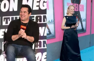 Dean Cain & Pamela Anderson (Image via Getty)