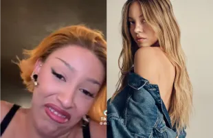 Doja Cat and Sydney Sweeney (Photo: TikTok/@dojacat and Instagram/@americaneagle)