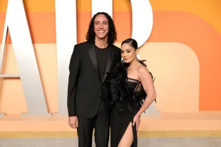 Vanessa Hudgens and Cole Tucker (Image via Getty)