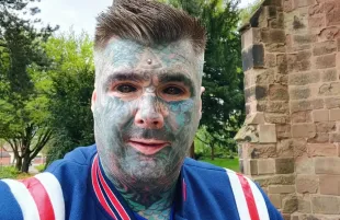 UK's most inked man (Image via Instagram/@kingofinklandkingbodyart)