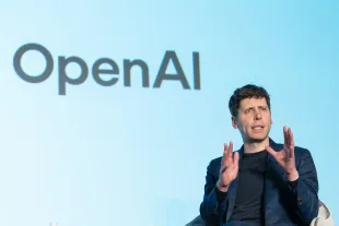ChatGPT's developer, OpenAI's CEO Sam Altman (Image via Getty)