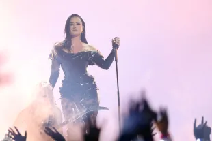 Demi Lovato performs during the 2023 MTV Video Music Awards (Photo by Mike Coppola/Getty Images for MTV)