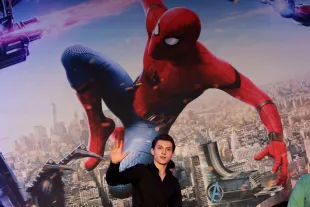 SEOUL, SOUTH KOREA - JULY 03:  Tom Holland attends the 'Spider-Man: Homecoming' press conference at Conrad Seoul Hotel on July 3, 2017 in Seoul, South Korea.  (Photo by Chung Sung-Jun/Getty Images)