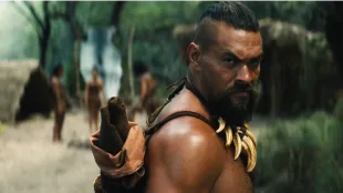 Jason Momoa in "Chief of War," now streaming on Apple TV+.