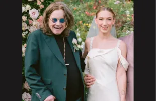 Ozzy Osbourne & Aree Gearhart (Image via Instagram/@areeosbourne)