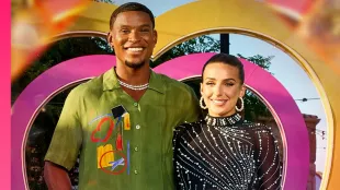 Cach and Toni from Love Island UK (Image via Instagram @loveisland)