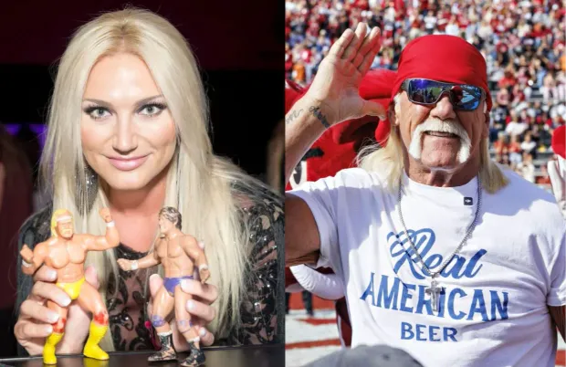 Brooke Hogan & Hulk Hogan (Image via Getty)
